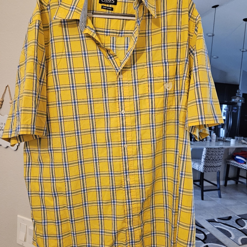 Men's Chaps Polo Shirt, Size XXL